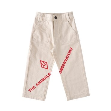 타오 25SS EXCLUSIVE 로고우븐팬츠 (WH) D517A41007