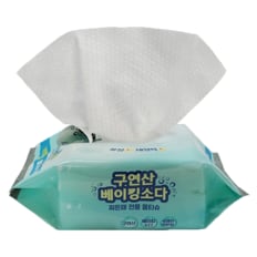 에파타클린업 키친앤리빙 찌든때 전용 청소 물티슈 20매 프리미엄 구연산 베이킹소다