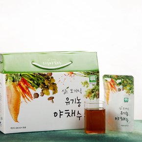 산지직송 국산 채소 [ 유기농 야채수 100ml 34포 ] 야채즙 수프