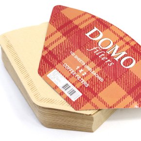 DOMO 커피여과지 1X2 100매 핸드드립 커피종이 홈카페