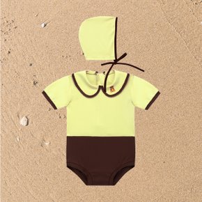 I Sea U 스윔수트 메론 모자세트