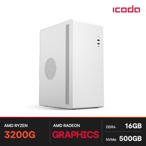 가정용 사무용 조립PC V200W (AMD3200G/16GB/500GB)