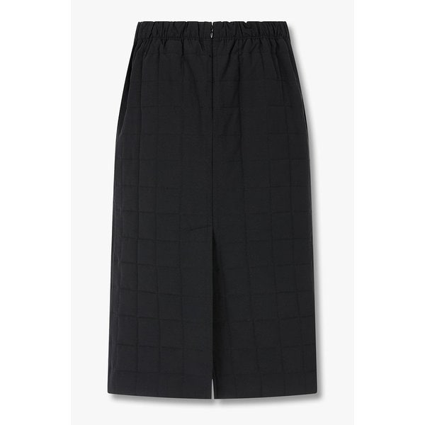 스퀘어 퀼팅 패턴 패딩 스커트 7125435501199