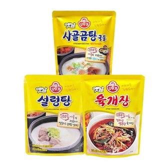 오뚜기 옛날 사골곰탕 국물 350ml x 18개/설렁탕/육개장