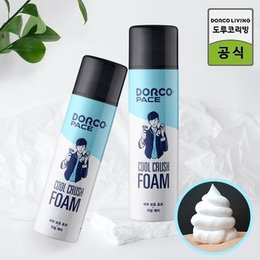 도루코 페이스 대용량 쿨크러쉬 쉐이빙폼 250ml 2개