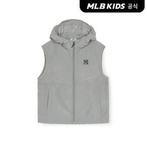 (공식) 25SS 베이직 아웃도어 홑겹 베스트 바람막이 NY (Grey) 7AWJB0453-50GRS