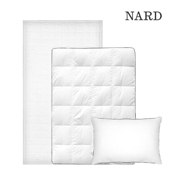 릴렉사 딥 슬립 침구 이불세트 (차렵이불+침대패드+베개커버) 슈퍼싱글 화이트 x1개