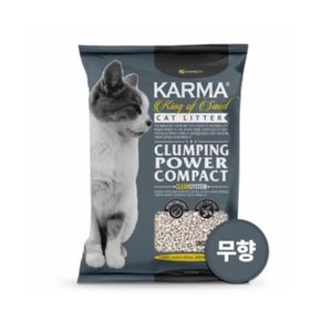 카르마 킹오브샌드 벤토나이트 무향 응고형 5L X ( 2매입 )