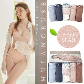 엄마 속옷 맥시 레이온 부드러운여자팬티 요일팬티 5매_P328011235