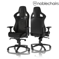 noblechairs 에픽 블랙 합성가죽