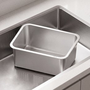 기본 설거지통 단품 스텐304 불림 주방 사각 스테인레스 싱크대