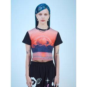 RED MOON CROP T