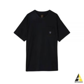 NEEDLES 니들스 24 SS Crew Neck Tee BLACK (OT262) (크루넥 반팔 티셔츠)