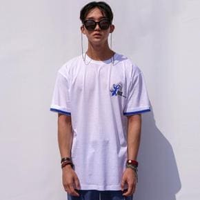 [THIRD] COLOR LIZARD T-SHIRT_화이트 (S8778106)