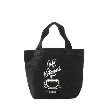 메종키츠네 여성 토트백 (CKNU05107WW9001 BLACK) 24FW