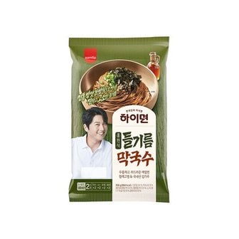 삼립 [오티삼립]냉장 하이면 들기름 막국수 2인분 358g 10개