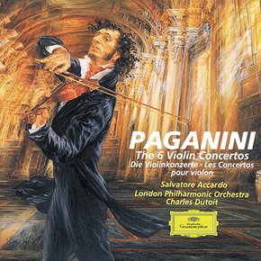 NICOLO PAGANINI - THE 6 VIOLIN CONCERTOS/ SALVATORE ACCARDO, CHARLES DUTOIT 파가니니: 6개