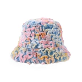 핑크뮬리 에코퍼 버킷햇 PINK MUHLY ECO FUR BUCKET HAT