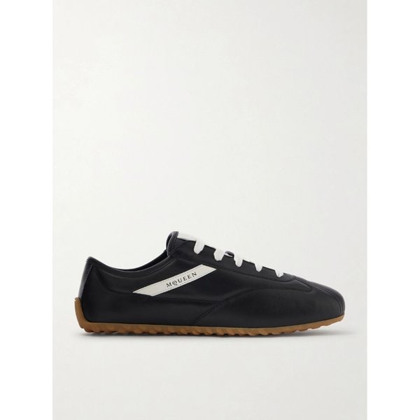 로고 가죽 스니커즈 46376663163052991