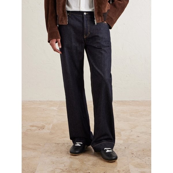 로고 가죽 스니커즈 46376663163052991