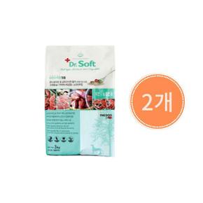 한국사료 더독 닥터소프트 치킨 노령견용 [3kg x 2개]