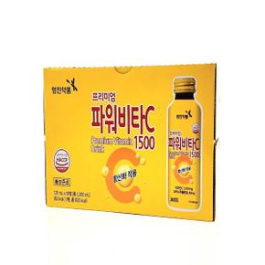파워비타씨1500 고함양 비타민c1500ml함유드링크 100ml병 50병 파손방지안전포장