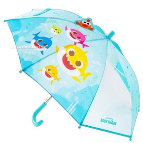[보리보리/꼬마스타 ACC]아기상어 민트바다 47 입체 우산