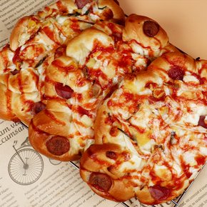 [잇츠팩]당일제빵 수제 피자빵 75g x 5개
