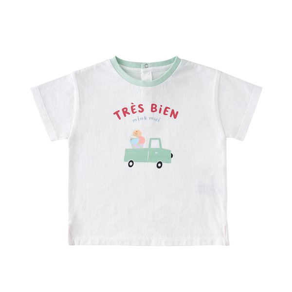 [여주점] [오프라벨 여주점] 밍크뮤 (IV) 붕붕반팔티셔츠 (35315-332-02)