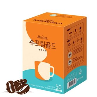  맥심 슈프림 골드 커피믹스 13.5g 50입 x3개