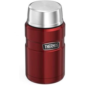 독일 써모스 보 도시락통 죽통 푸드자 스테인리스 스틸 Thermal Food Flask 710 ml cranberry re