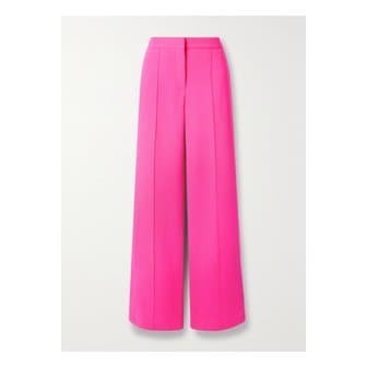 ADAM LIPPES Wool-crepe Wide-leg Pants 핑크 46376663162724381