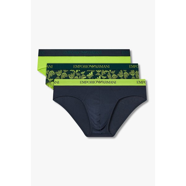 남성 로고 밴딩 코튼 브리프 3PACK 08M5363001000