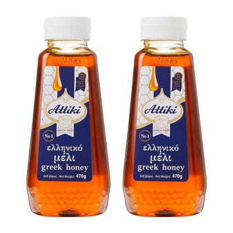  Attiki 아티키 그리스 꿀 470g 2팩