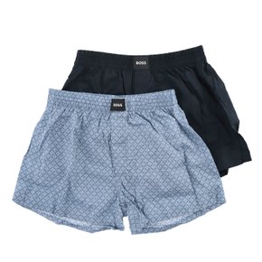 [부산점] 로고 패치 50515464 530 보스 2-PAC 박서 트렁크 휴고보스 2종 세트 남성 드로즈