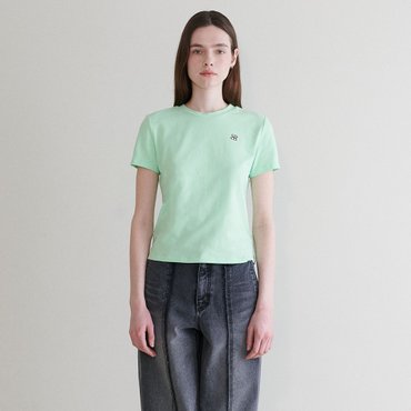레이브 Logo Symbol T-shirt in Mint VW4ME051-31