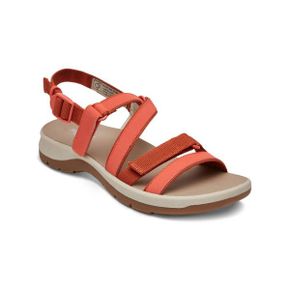 5366050 Rockport Trail Tech Multi Womens Faux Leather Slip On Wedge Sandals