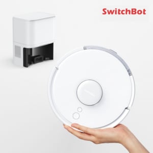 Switchbot 스위치봇 248mm 미니 물걸레 로봇청소기 K10+스테이션포함 올인원 저소음 원룸 가전