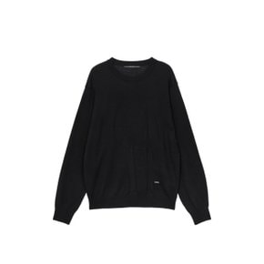M 게스긴팔티 NQK MP1S1650_BLK 남성 GUESS 자카드 스웨터_BLACK