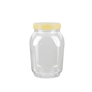  주방아이템 투명PET 꿀병 2.4kg 보관 밀폐 플라스틱용기