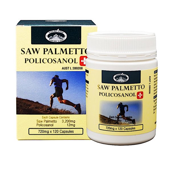 네이쳐스탑 쏘팔메토 폴리코사놀 플러스 720mg 120정