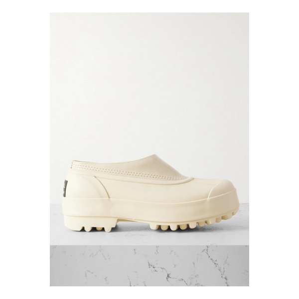 프로엔자슐러 소렐 카리부 고무 가죽 플랫폼 뮬 에크루 1647597352609613