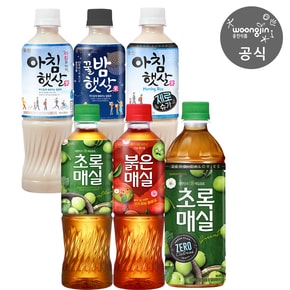 [웅진직영][추가적립] 아침햇살 500ml 외 5종 x 20개 (선택옵션)