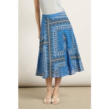 BCBG 반다나 린넨 SK (B5M5S239)