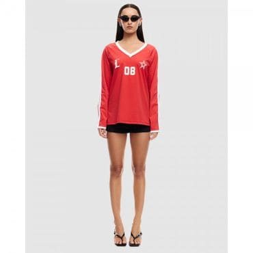 이스퀘어 4819001 Lioness Spectate Long Sleeve Top - Poppy Red