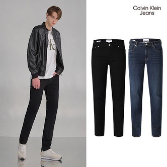 Calvin Klein [캘빈클라인 진] 23SS 캘빈클라인 바디 핏 데님 팬츠 남성 택1