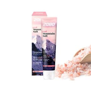 2080치약 퓨어 마운틴 핑크 솔트 120g 1개/소금