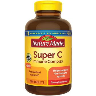 네이처메이드 해외배송 Nature Made 네이처메이드 슈퍼C 콤플렉스 200정 SuperC Immune Complex