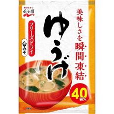 나가타니엔 미소 일본 된장 가루 분말 백된장 40개 2팩 Nagatanien powdered miso soup Yuuge (white miso)