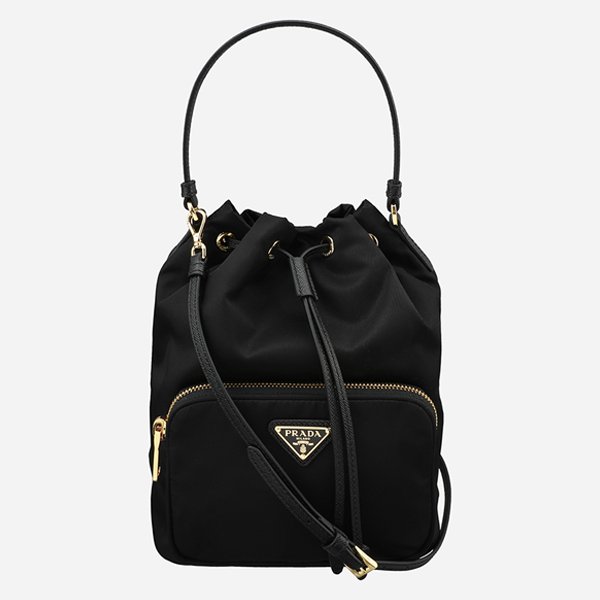 [시흥점] [프라다]6S 1BH038 RV44 F0002 듀엣 나일론 버킷백 블랙